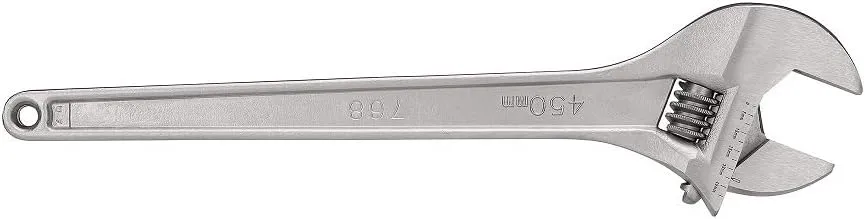 Ridgid 86927 768 Adjustable Wrench, 18" Large Adjustable Wrench For Metric & SAE