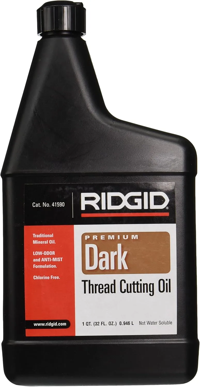 RIDGID 41590 Dark Threading Oil, 0.2-Gallon