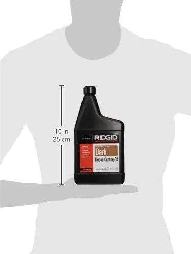 RIDGID 41590 Dark Threading Oil, 0.2-Gallon