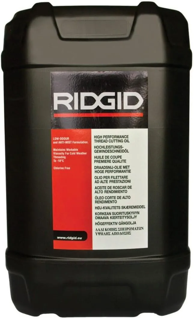 RIDGID 41575 Nu-Clear Threading Oil, 5-Gallon