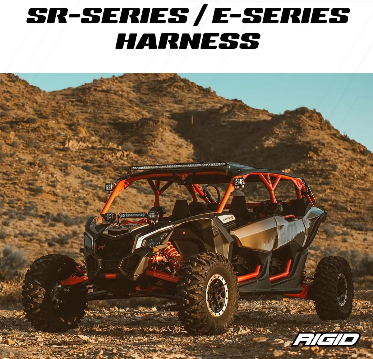 RIGID INDUSTRIES HRNS High Power: LED Light Bar Wire Harness