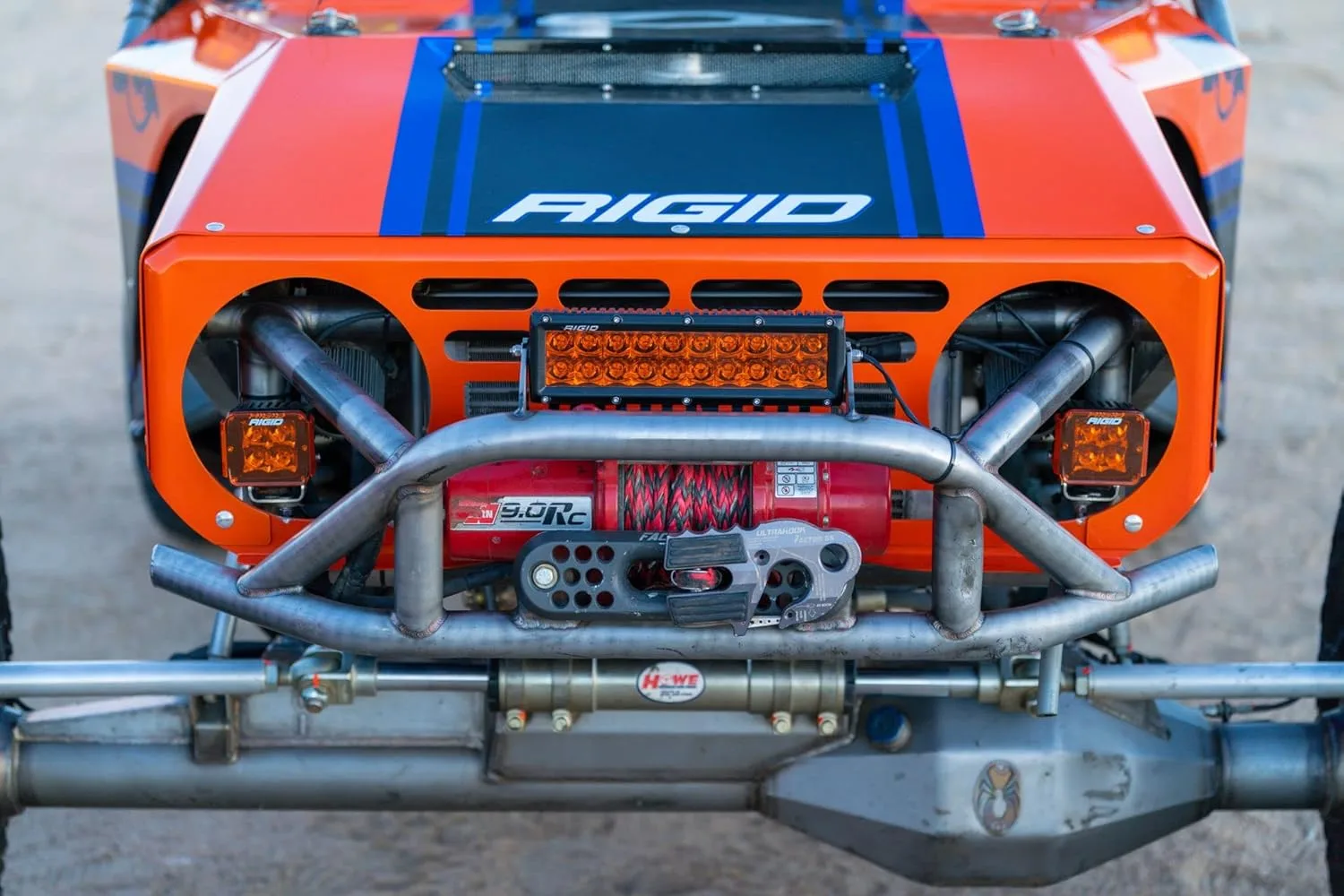 RIGID INDUSTRIES 20252 D-Series Spot with Amber PRO Lens - Pair
