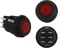 Rigid Industries 40181 3-Position Cherry Rocker Switch