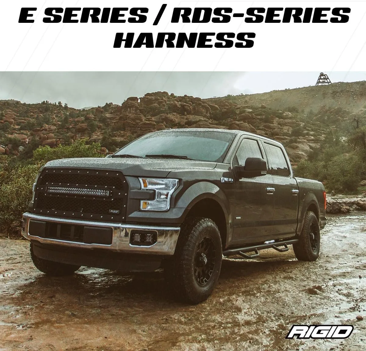 Rigid Industries 40190 Wiring Harness for 40" to 50" Light Bar