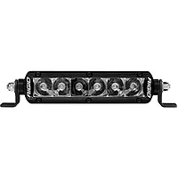 RIGID Single Row - Series PRO 6" SPOT Midnight (Blacked Out Circuit Boards and Chrome Reflectors)