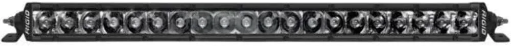 RIGID Single Row - Series PRO 6" SPOT Midnight (Blacked Out Circuit Boards and Chrome Reflectors)