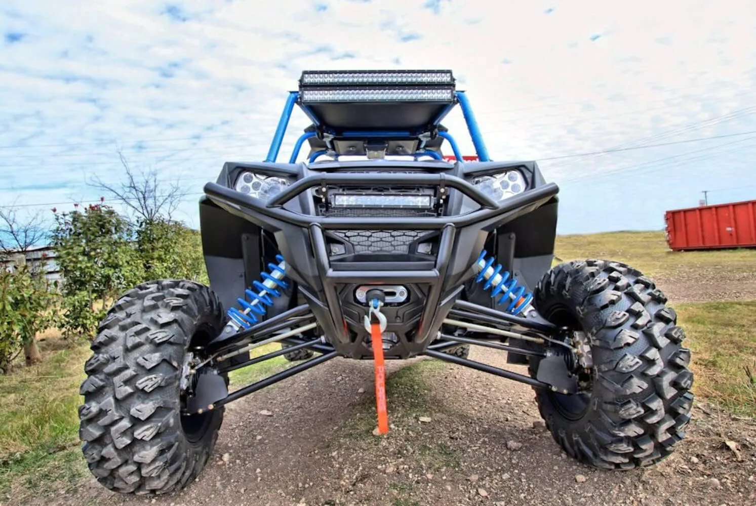 RIGID Single Row - Series PRO 6" SPOT Midnight (Blacked Out Circuit Boards and Chrome Reflectors)