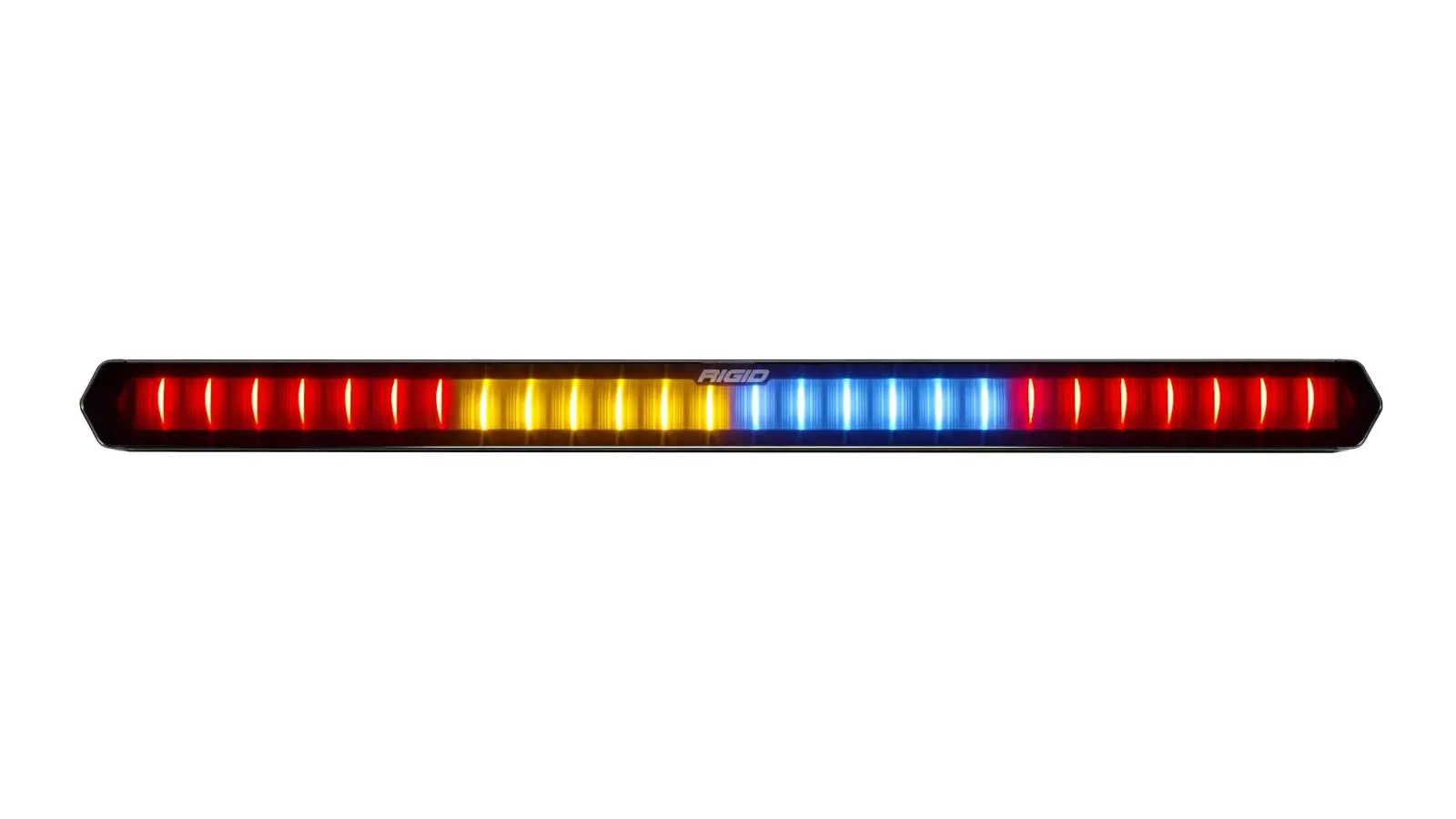 RIGID INDUSTRIES - 901802 Chase Rear Facing, 27 Mode, 5 Color LED Light Bar 28-inch Surface Mount (28 inches)