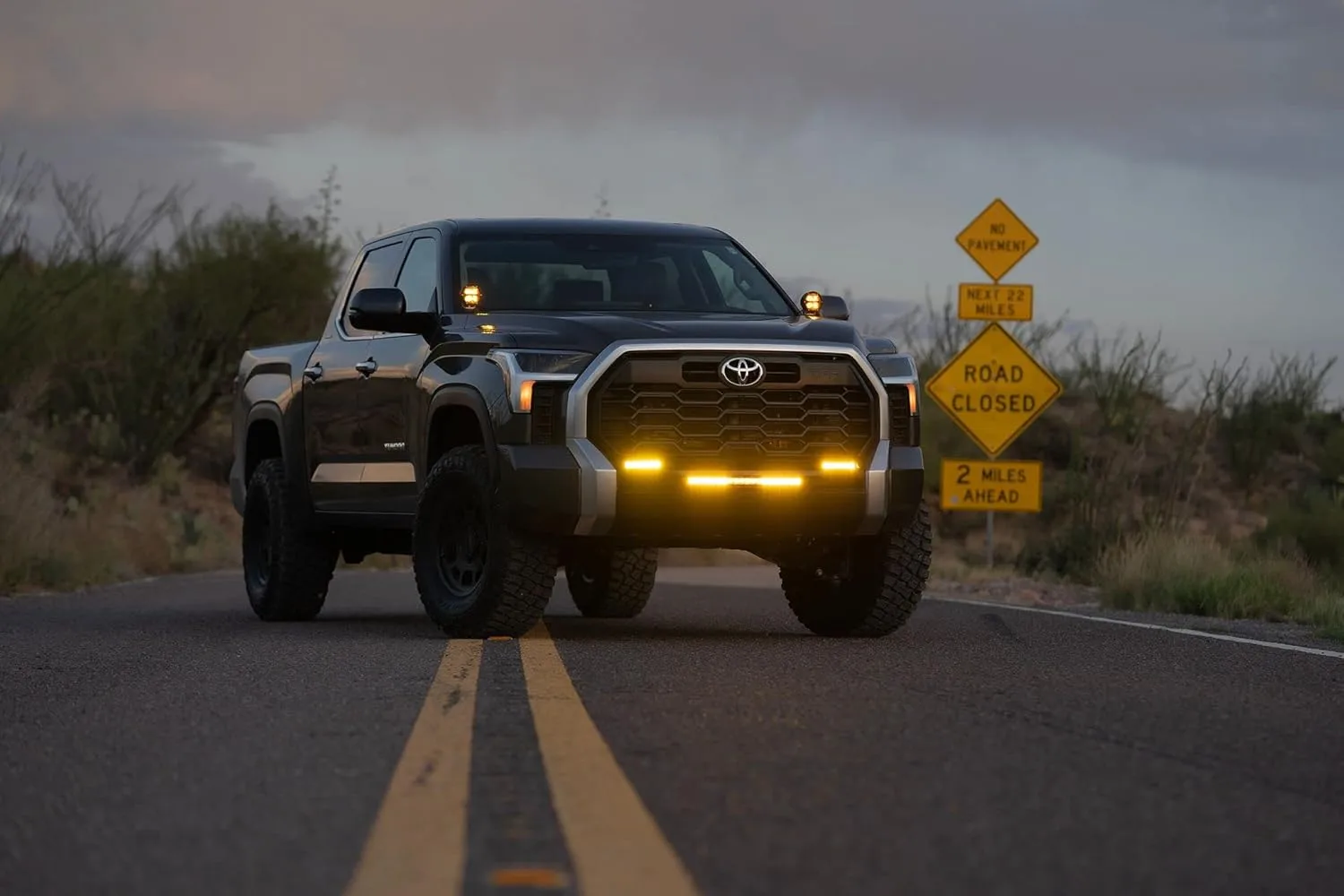 RIGID INDUSTRIES 20252 D-Series Spot with Amber PRO Lens - Pair