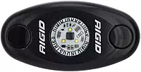 RIGID Industries A-Series Black High Power LED Light Single - Cool White