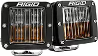 RIGID 50482 - D-Series SAE Compliant Fog Lights Yellow/White Pair