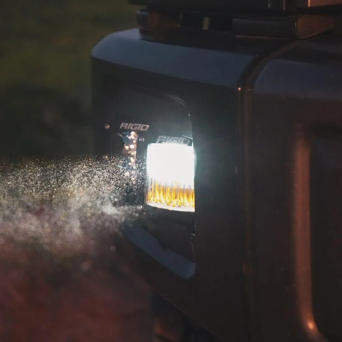 RIGID 50482 - D-Series SAE Compliant Fog Lights Yellow/White Pair
