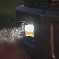 RIGID 50482 - D-Series SAE Compliant Fog Lights Yellow/White Pair