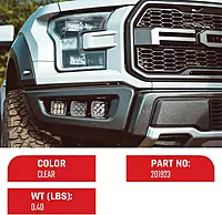 RIGID INDUSTRIES Exterior Accessories, Clear Automotive Light Protector