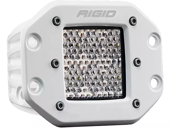 RIGID D-Series PRO Diffused Flush Mount White Light