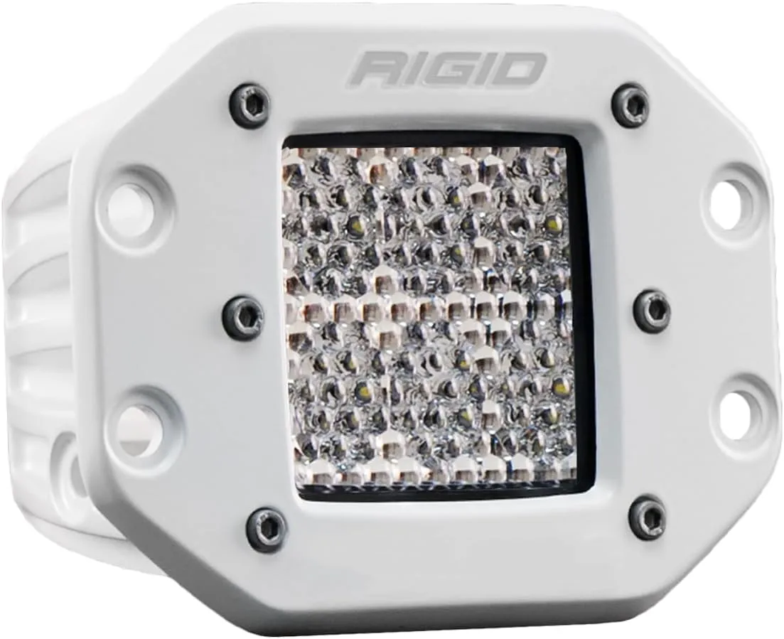 RIGID D-Series PRO Diffused Flush Mount White Light