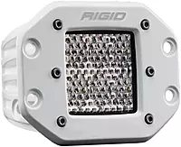RIGID D-Series PRO Diffused Flush Mount White Light