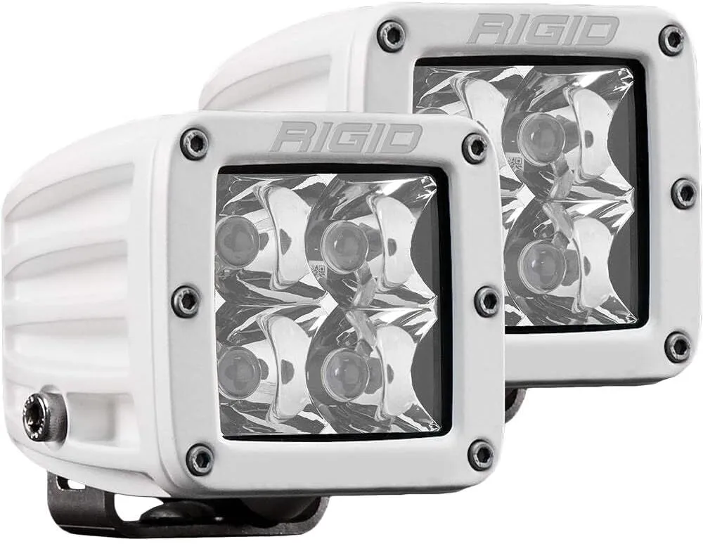 RIGID Industries D-Series PRO Hybrid-Spot LED - Pair - White