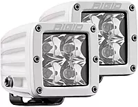 RIGID Industries D-Series PRO Hybrid-Spot LED - Pair - White