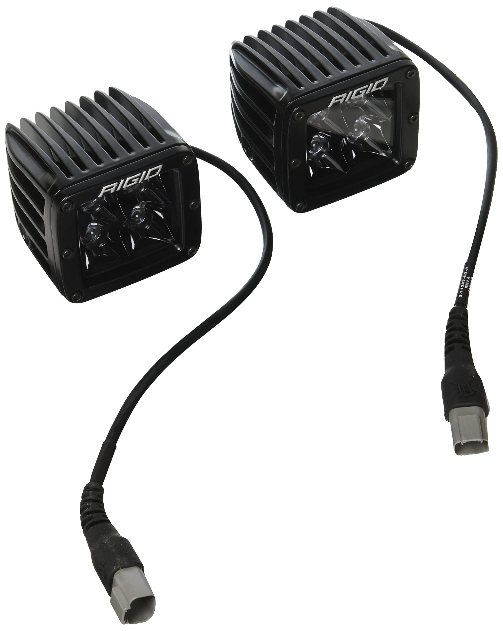 Rigid D-Series PRO Spot Optic Midnight Edition Surface Mount Pair
