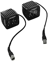 Rigid D-Series PRO Spot Optic Midnight Edition Surface Mount Pair