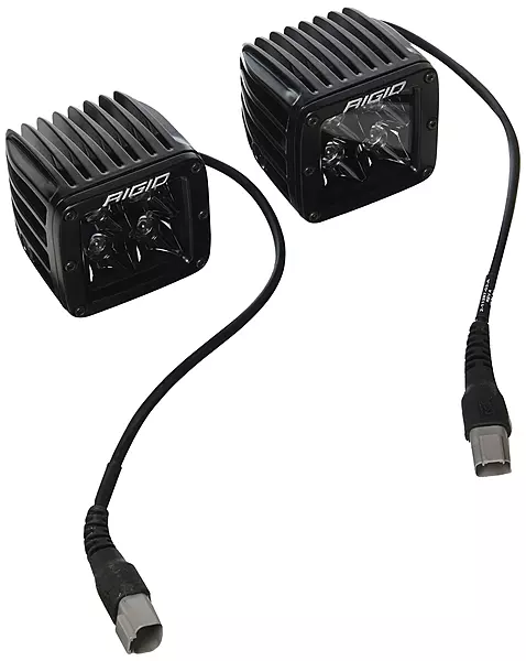 Rigid D-Series PRO Spot Optic Midnight Edition Surface Mount Pair