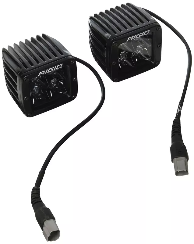 Rigid D-Series PRO Spot Optic Midnight Edition Surface Mount Pair