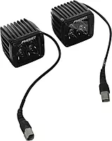 Rigid D-Series PRO Spot Optic Midnight Edition Surface Mount Pair