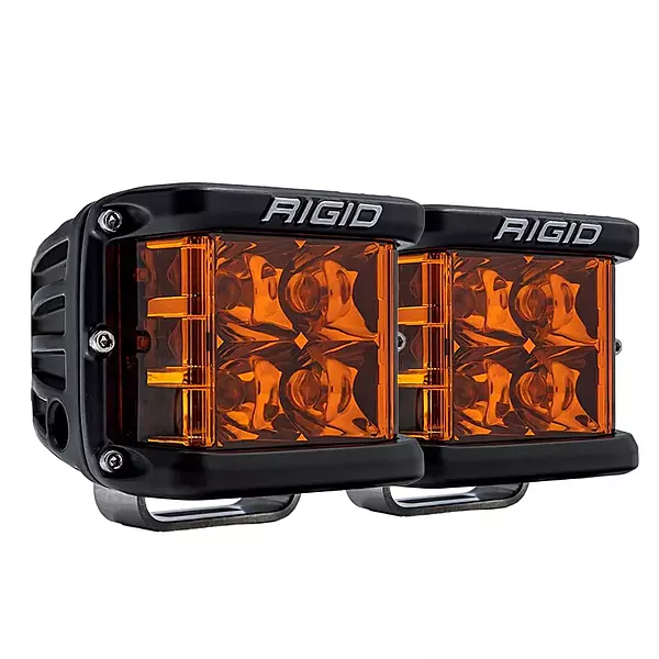 RIGID INDUSTRIES D-SS Spot with Amber PRO Lens - Pair (262214)
