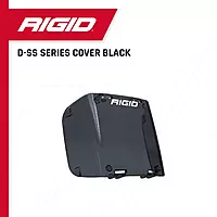RIGID INDUSTRIES - D-Ss Series Black Light Cover: Automotive Headlight Protector