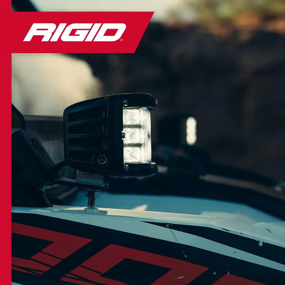 RIGID INDUSTRIES D-SS PRO Side Shooter Flood Surface Mount - Black