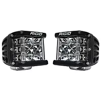 RIGID Industries D-SS Series PRO Flood LED Surface Mount - Pair - Black