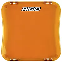 RIGID INDUSTRIES D-XL Series, 4", Amber, Light Cover; Universal, 1 Pack