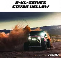 RIGID INDUSTRIES D-XL Series, 4", Amber, Light Cover; Universal, 1 Pack