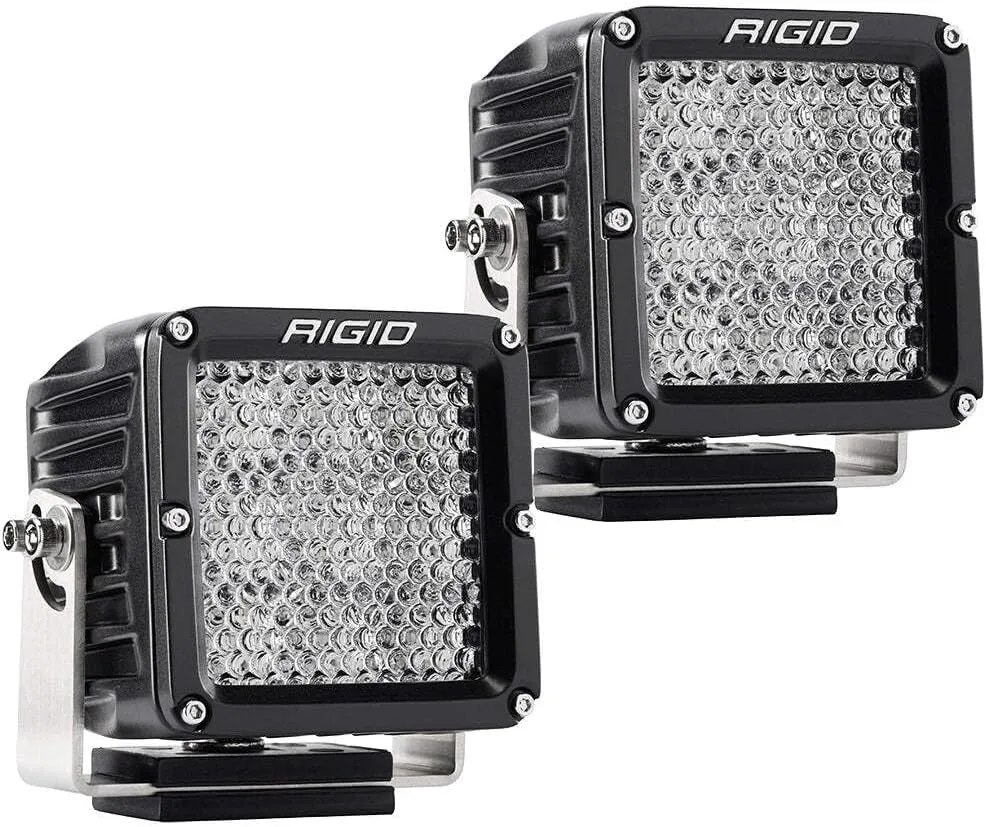 RIGID Industries D-XL PRO Diffused - Pair - Black