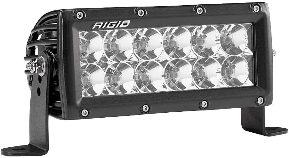 RIGID Industries E-Series PRO 6" Flood LED - Black