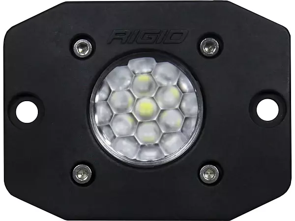 Rigid Industries 20631 Black Flush Mount (Ignite LED Diffused)