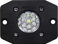 Rigid Industries 20631 Black Flush Mount (Ignite LED Diffused)