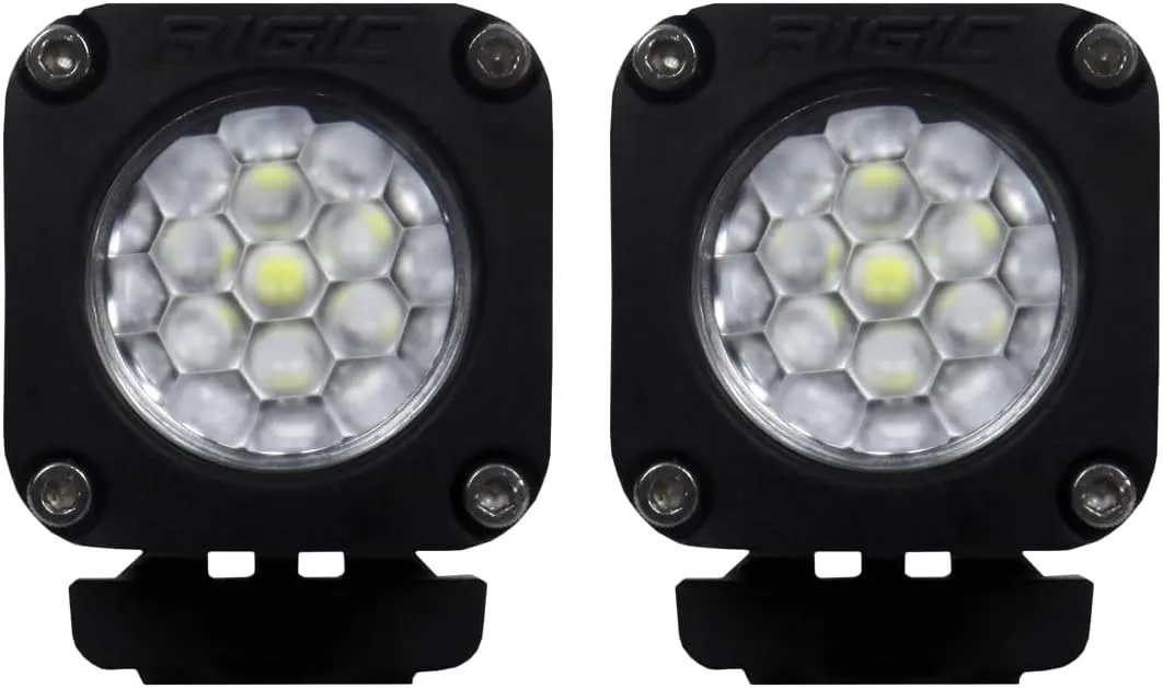 Rigid Industries 20541 Black Back-Up Light Kit (Ignite LED Diffused, Surface Mount)