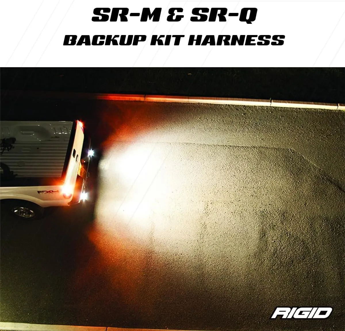 Rigid Industries Wire Harness for SR-M and SR-Q Backup Kits (40192)