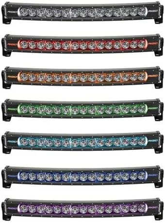 RIGID Industries 340053 Radiance+ Curved 40 Inch RGBW Light Bar