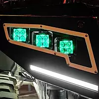 RIGID Industries 202053 Radiance+ Pod RGBW | Pair Multi Color