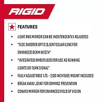 RIGID REFLECT LAMP SET/2