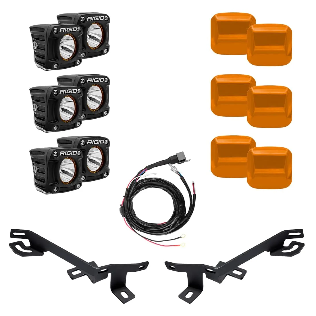 Rigid Industries - 2017+ Can-Am Maveric X3 Revolve Headlight Kit (41637)