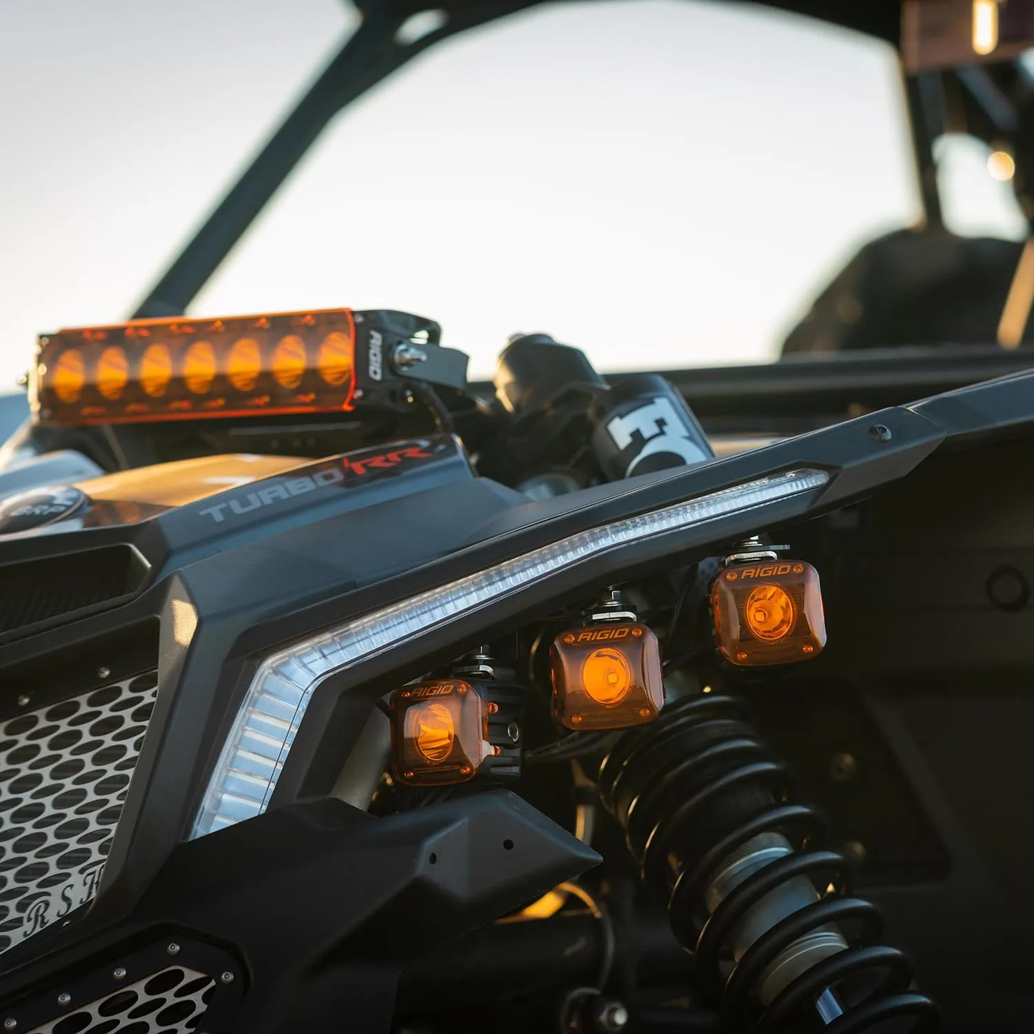 Rigid Industries - 2017+ Can-Am Maveric X3 Revolve Headlight Kit (41637)