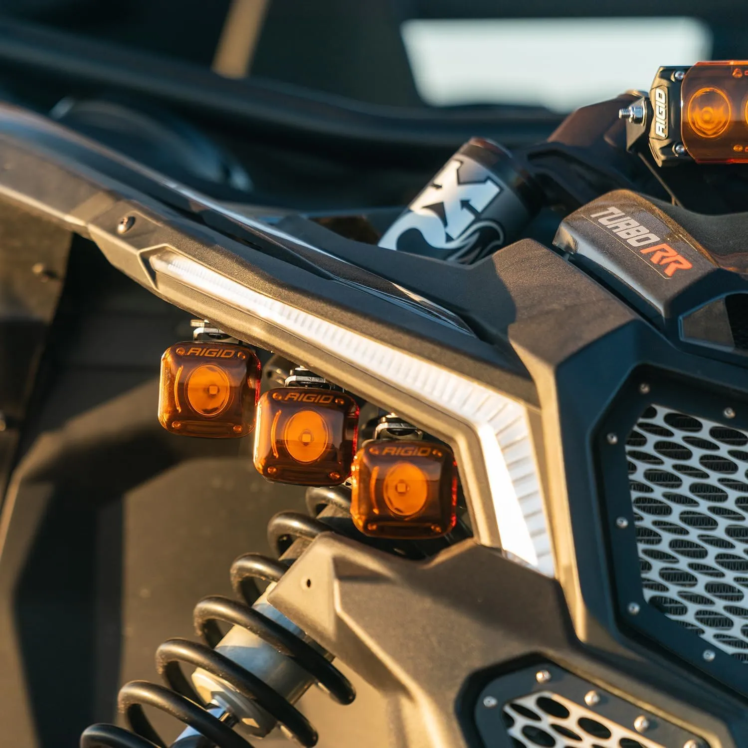 Rigid Industries - 2017+ Can-Am Maveric X3 Revolve Headlight Kit (41637)
