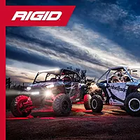 RIGID INDUSTRIES Rock Light Kit 4 Cool White For Night Crawling and Off Road Vehicles