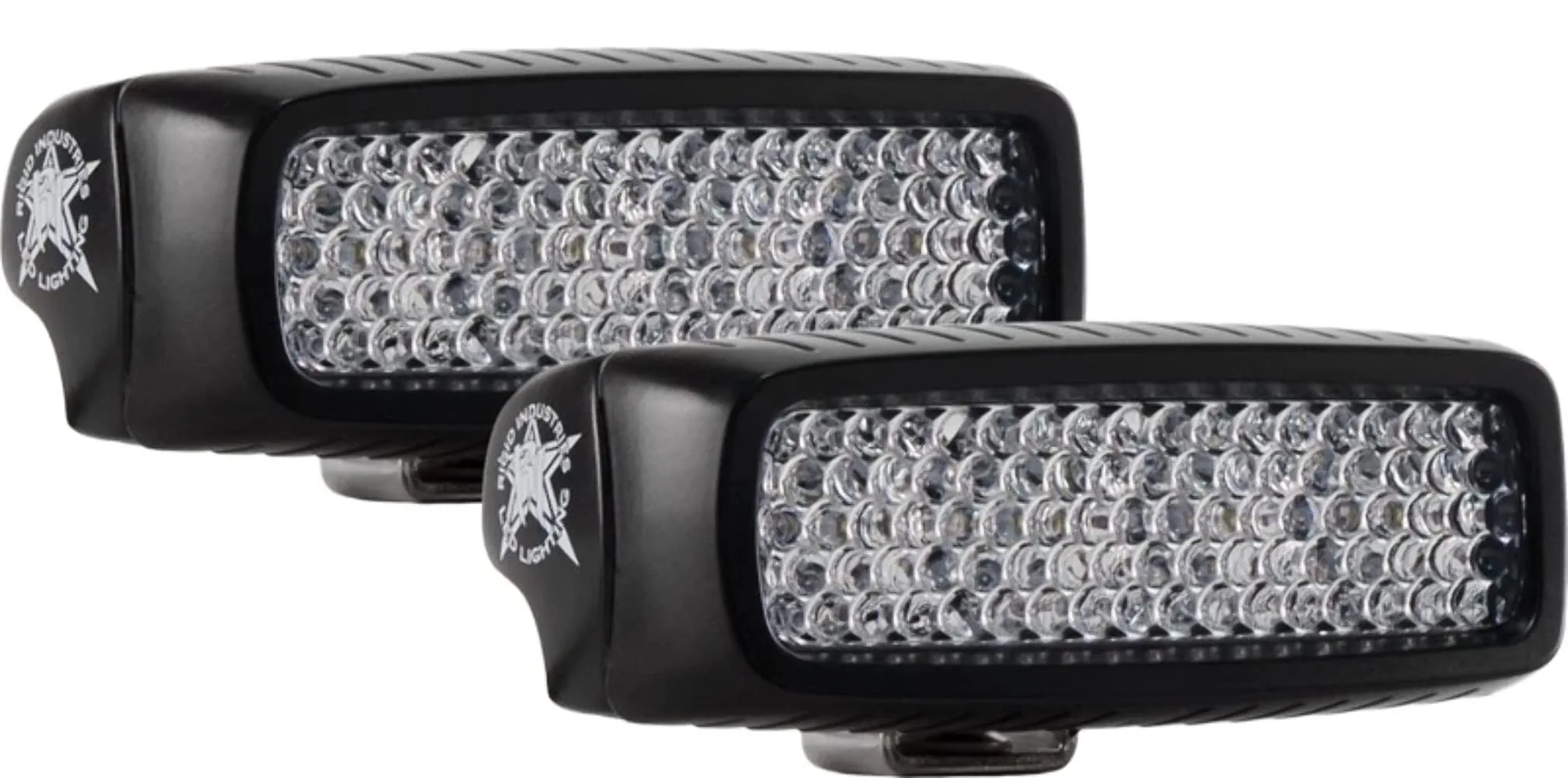 RIGID Industries SR-Q PRO Back Up Light Kit - Surface Mount Diffused - Pair - Black