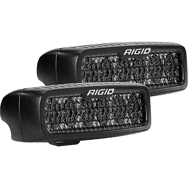 RIGID Industries SR-Q Series PRO Spot Diffused Midnight Surface Mount - Pair