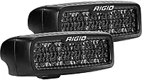 RIGID Industries SR-Q Series PRO Spot Diffused Midnight Surface Mount - Pair